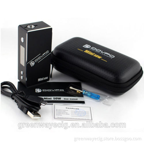 New launched Dovpo mini 50W box mod / Dovpo Mini 50 Watt mod in stock
